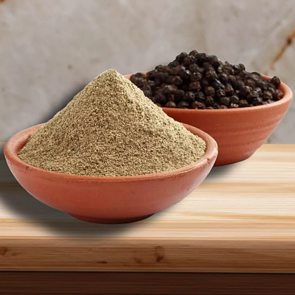Black pepper powder
